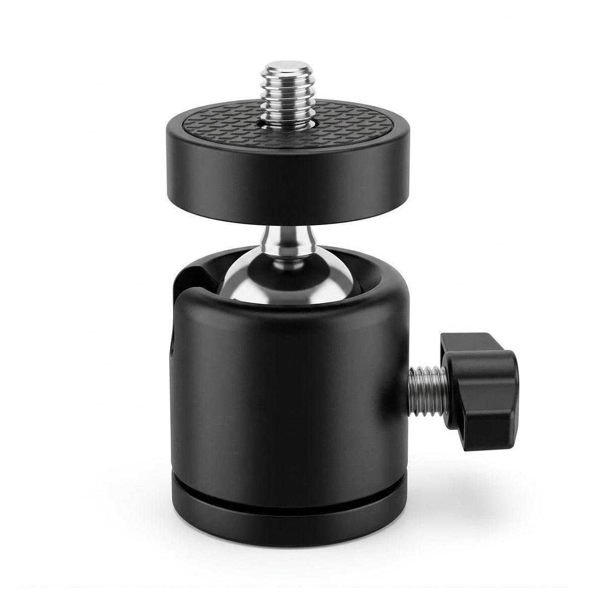 Mini Kugelkopf - 1/4 Zoll auf 3/8 Zoll – kompakter Kamera- & Zubehör-Kugelkopf bis 1 kg