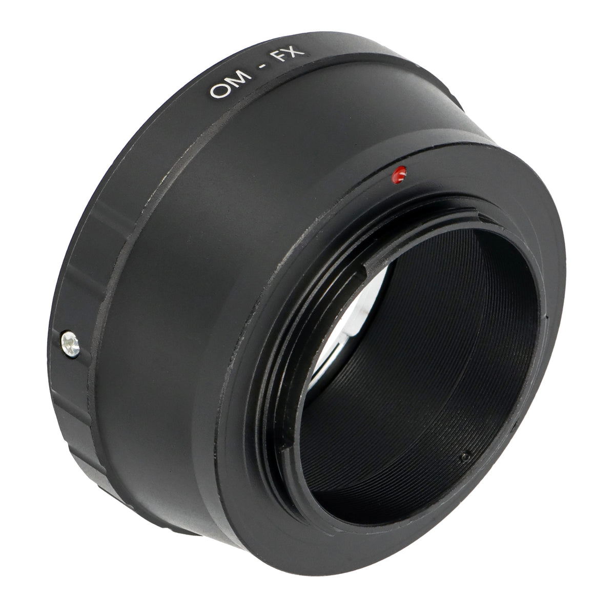 Objektivadapter Olympus OM an Fuji FX Mount Kameragehäuse