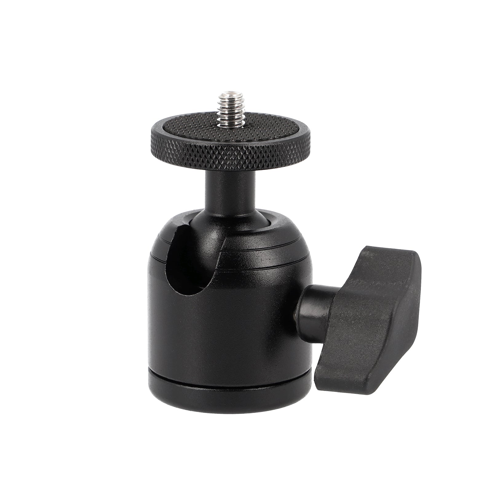 Mini Metall Kugelkopf 3/8 Zoll - Universal Kugelkopf mit 360° Drehung für Stativ & Zubehör