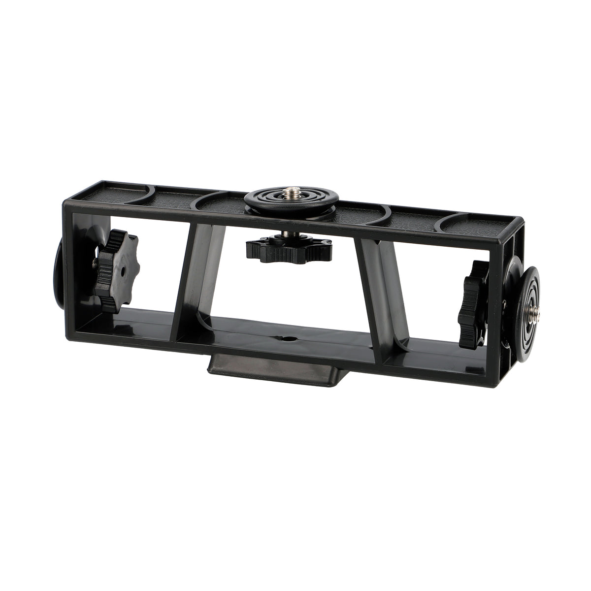 Halterung mit dreifachen 1/4 Zoll Gewinde Kamerahalter für flexible Multi-Kamera-Setups