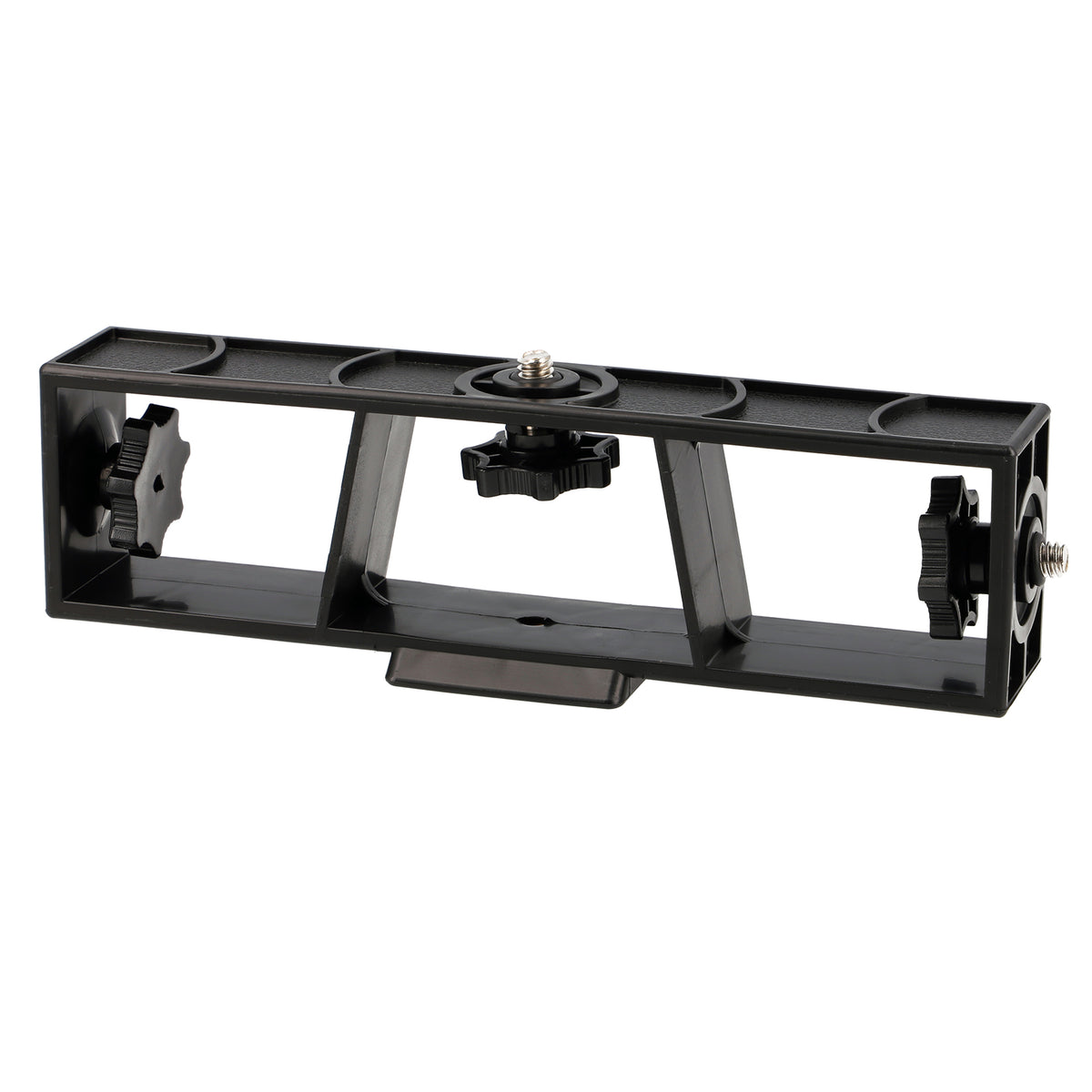 Halterung mit dreifachen 1/4 Zoll Gewinde Kamerahalter für flexible Multi-Kamera-Setups