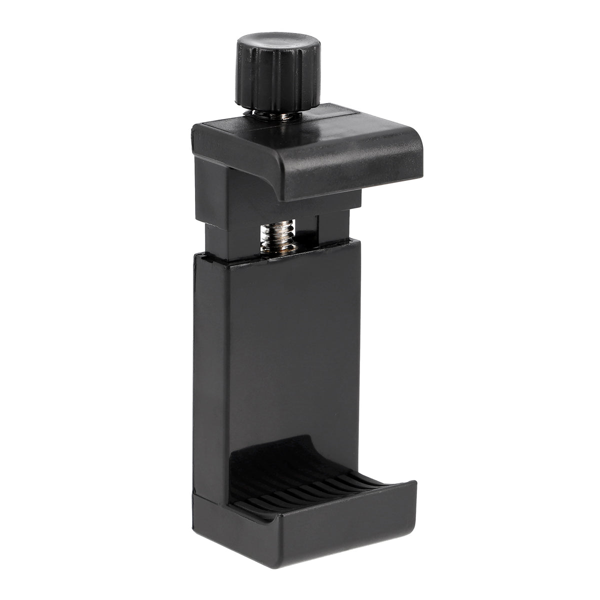 Verstellbare Smartphone Halterung Schraubklemme 1/4 Zoll Universal Handy Stativadapter Hochformat & Querformat 55–105mm