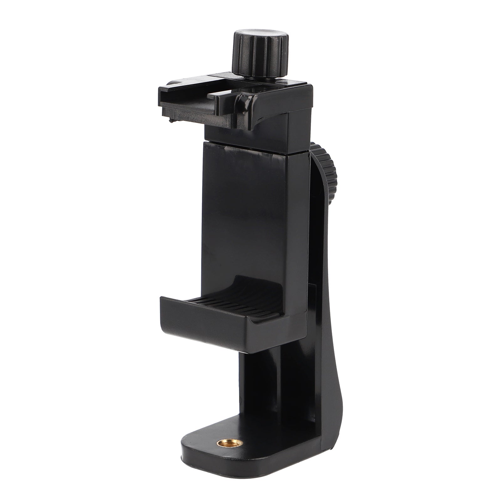 Universal Smartphone Halterung mit Blitzschuh & Stativgewinde - Handyhalter für Tripod, Ringlicht & Vlogging