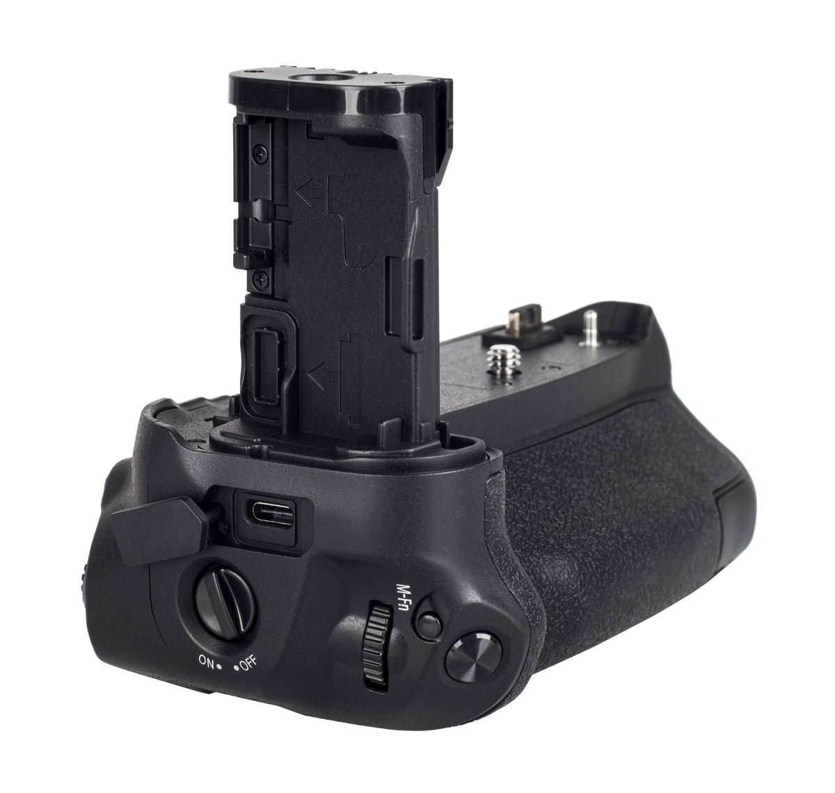 Batteriegriff Set für Canon EOS R Ra Handgriff mit Ladefunktion + 2x LP-E6N Akkus Inkl. USB-C Netzteil