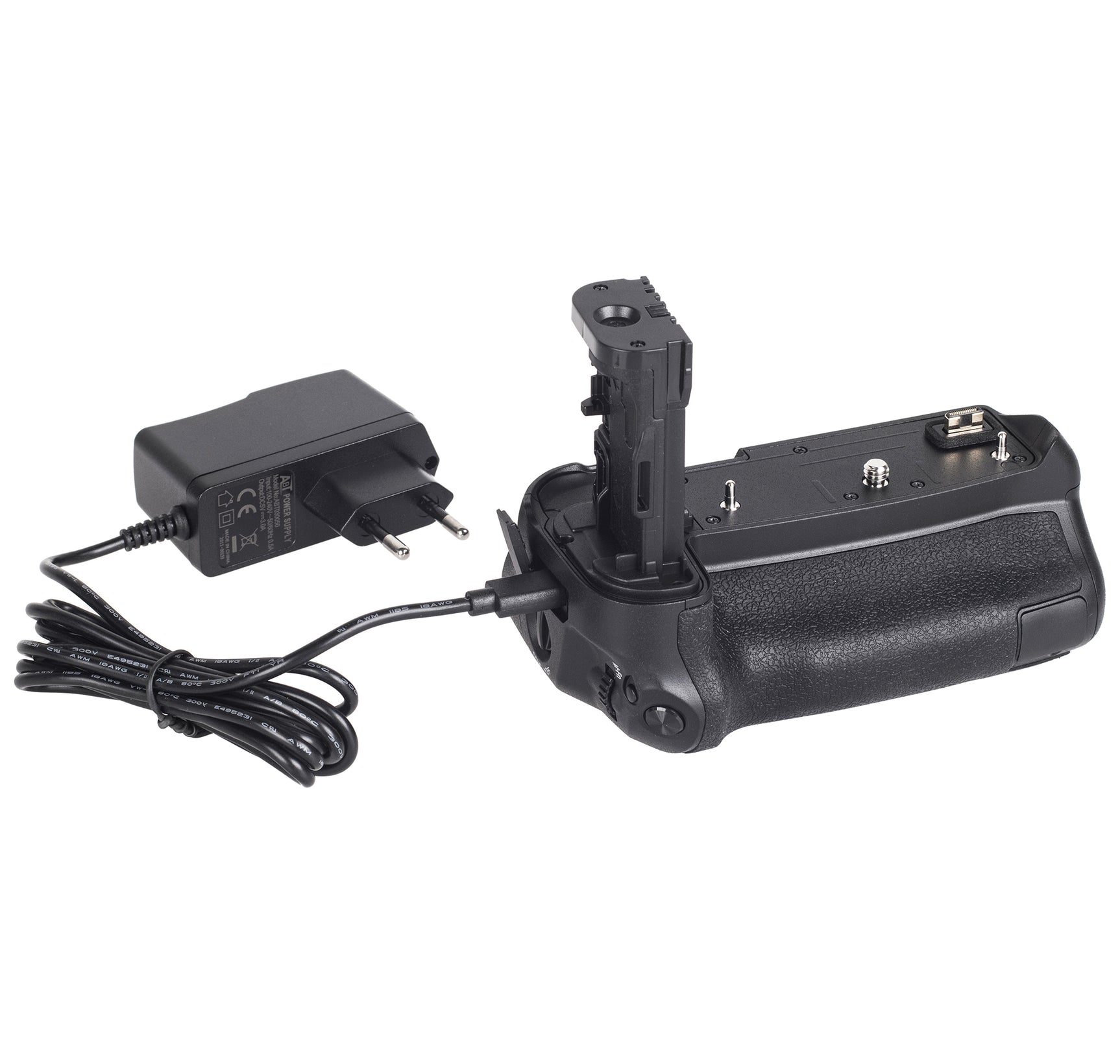 Batteriegriff Set für Canon EOS R Ra Handgriff mit Ladefunktion + 2x LP-E6N Akkus Inkl. USB-C Netzteil