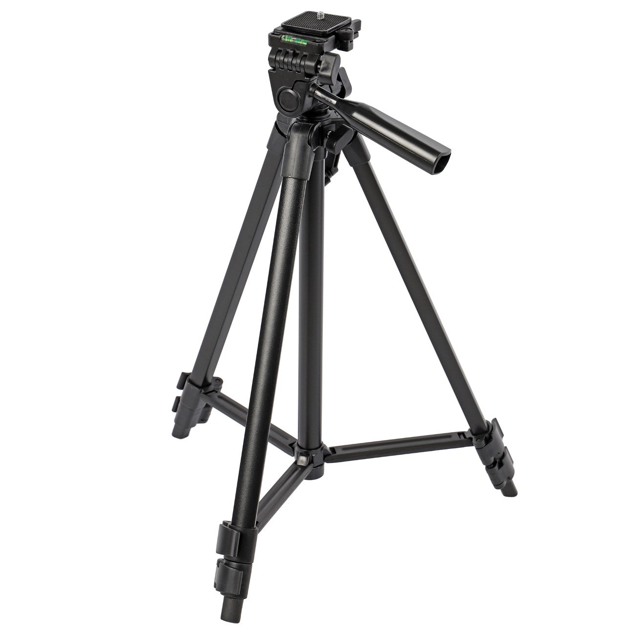 Reisestativ Aluminium leicht & kompakt 135cm Höhe Kugelkopf DSLR Kamera bis 3?kg