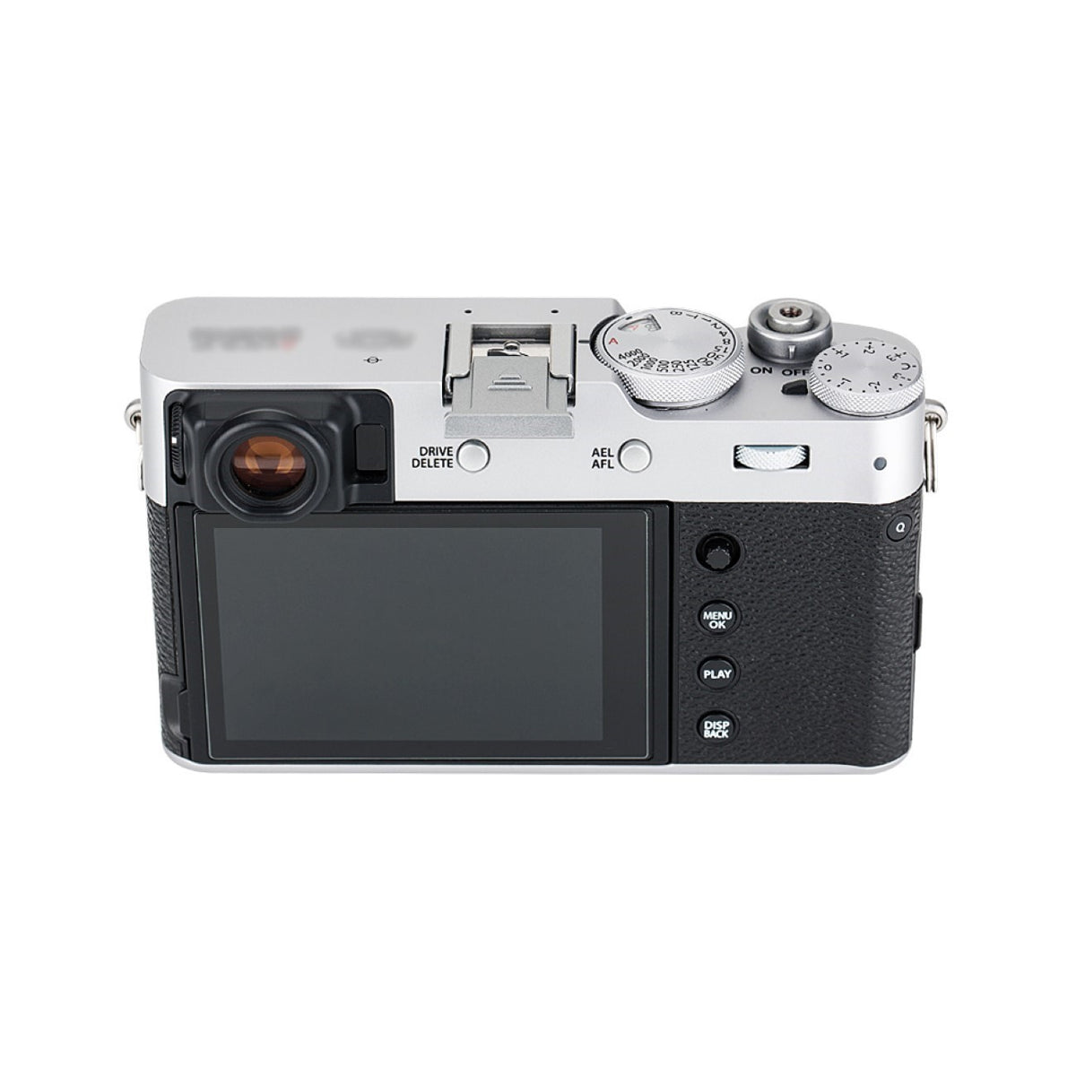 Hot Shoe Cover für Fujifilm Kameras Premium ABS Schutzkappe schützt vor Staub Feuchtigkeit Kratzern Silber