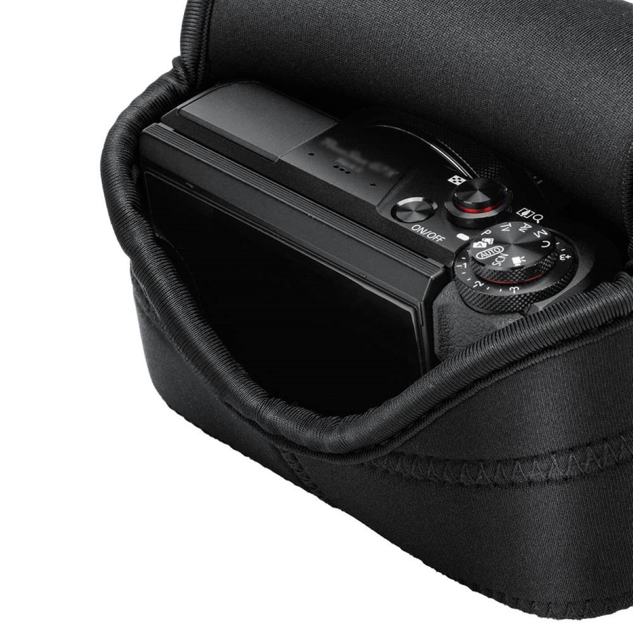 Neopren Kameratasche für spiegellose Kameras leicht elastisch schützend OC-S1BK