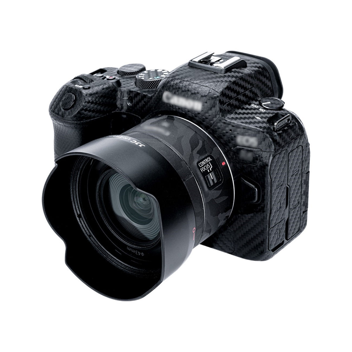 Gegenlichtblende für Canon RF 16mm f/2.8 STM Tulpenform ersetzt EW65C