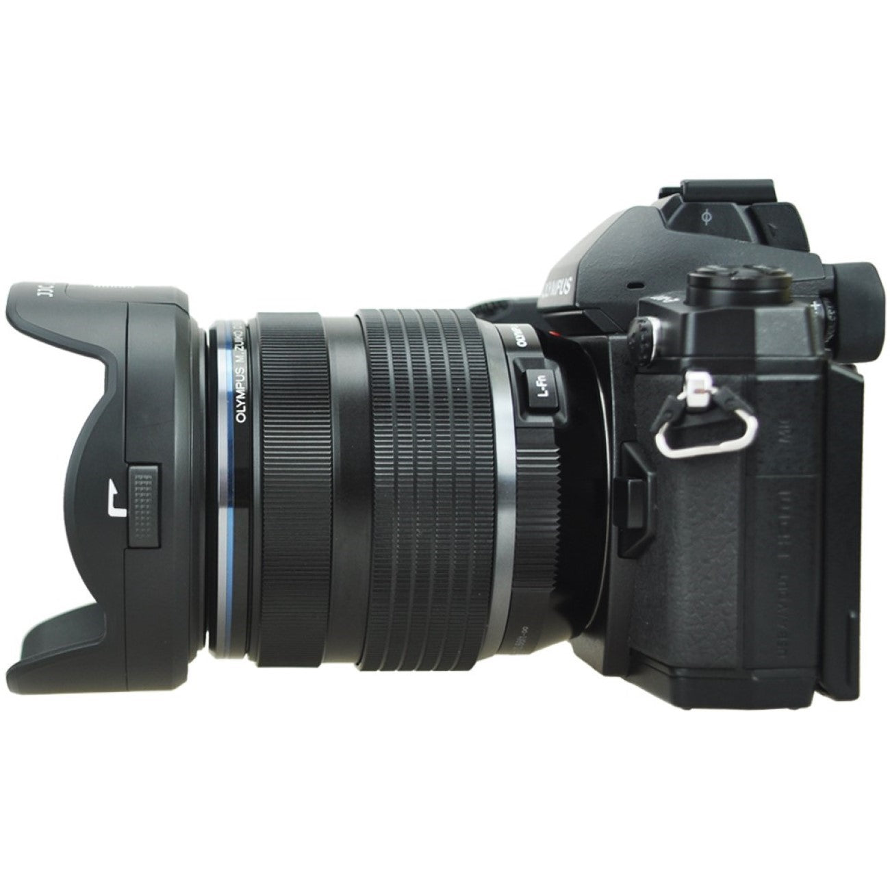 Gegenlichtblende mit Filterzugang für 12-40mm f/2.8 Ersetzt Olympus LH-66 Tulpenform