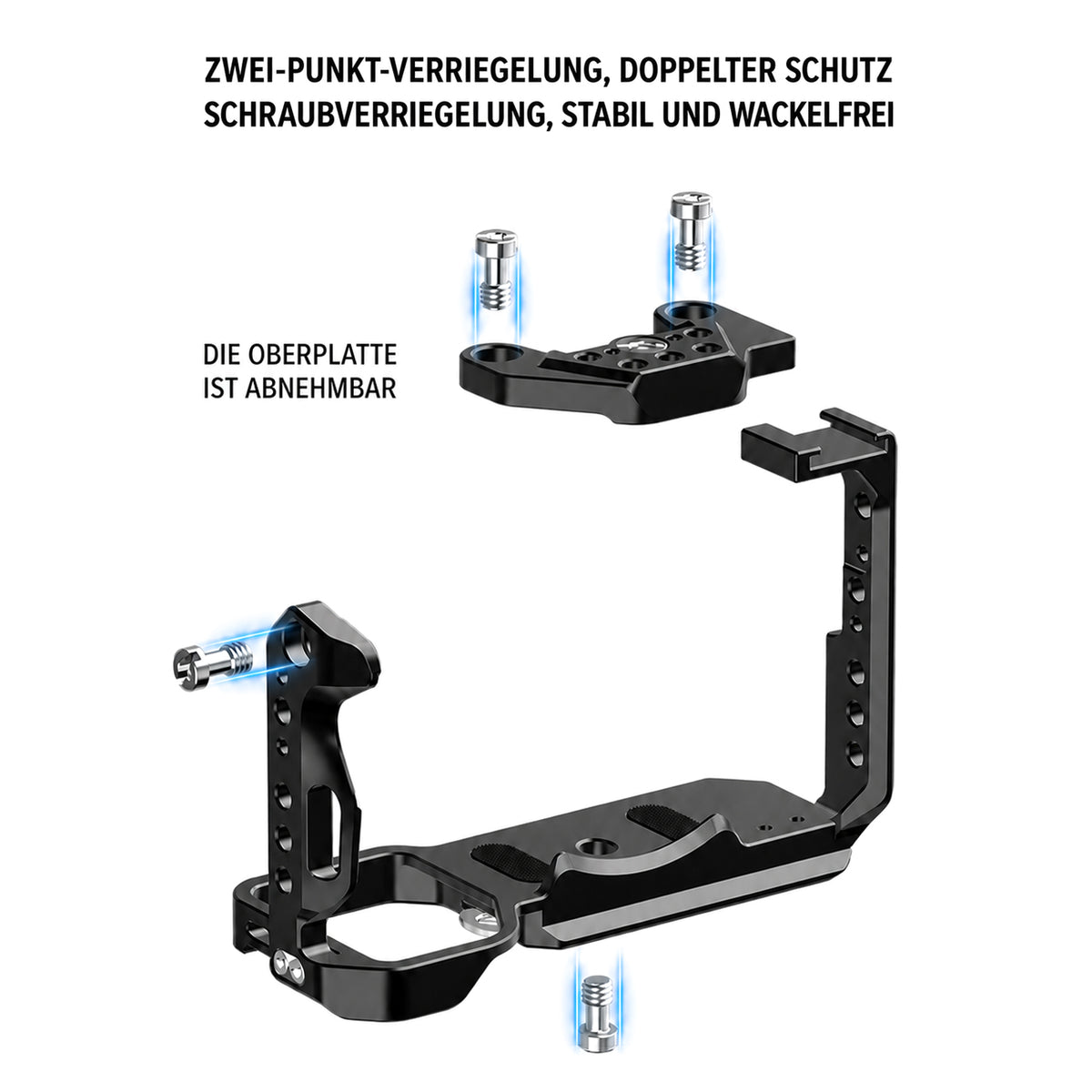 ayex Kamera-Cage für Sony FX3 und FX30 Aluminium