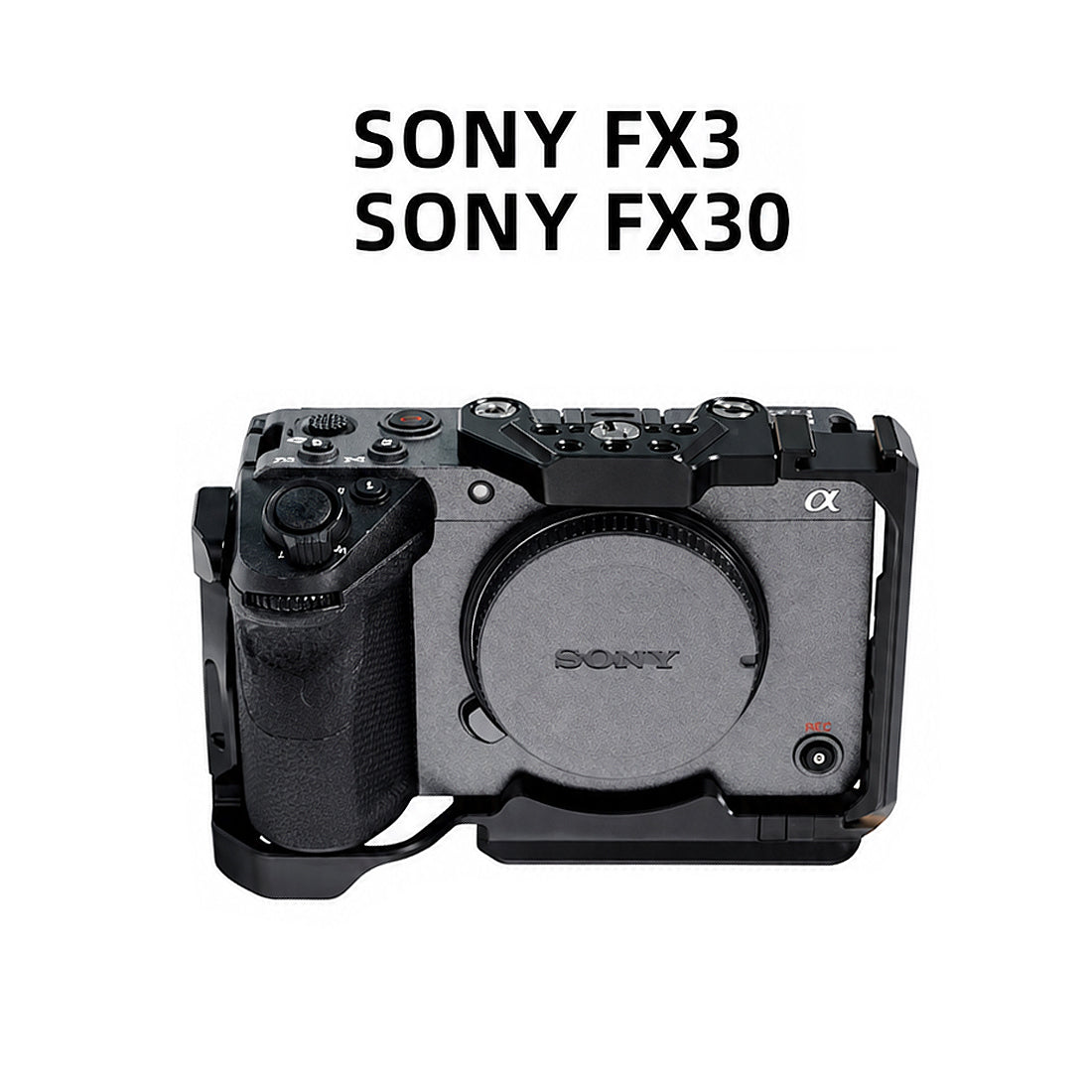 ayex Kamera-Cage für Sony FX3 und FX30 Aluminium