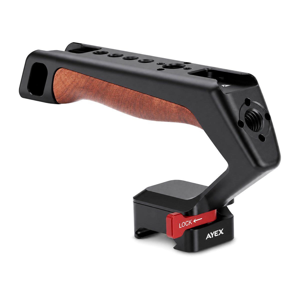 ayex NATO Top Handle mit Holzgriff für Kamera-Cages