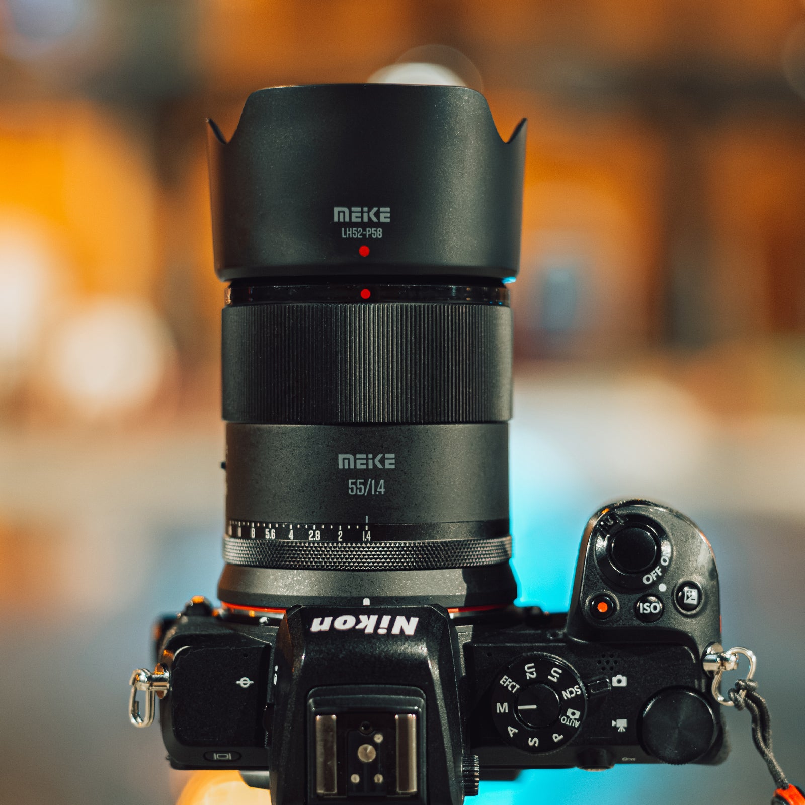 Meike Autofokus Objektiv 55mm F1.4 AF STM APS-C für Nikon Z-Mount Kameras