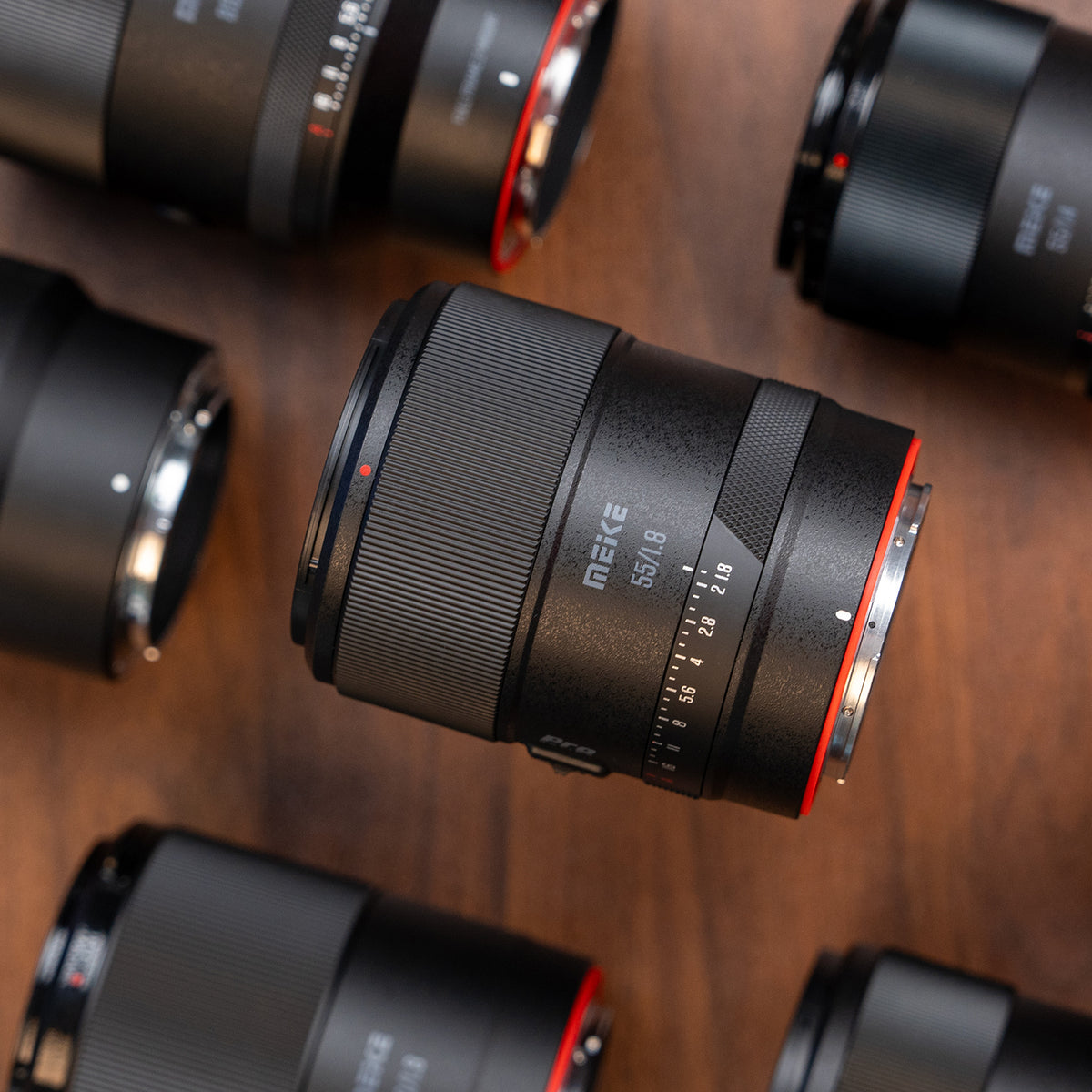 Meike 55mm F1.8 AF Pro STM Autofokus Vollformat Objektiv Portrait für Panasonic L Mount