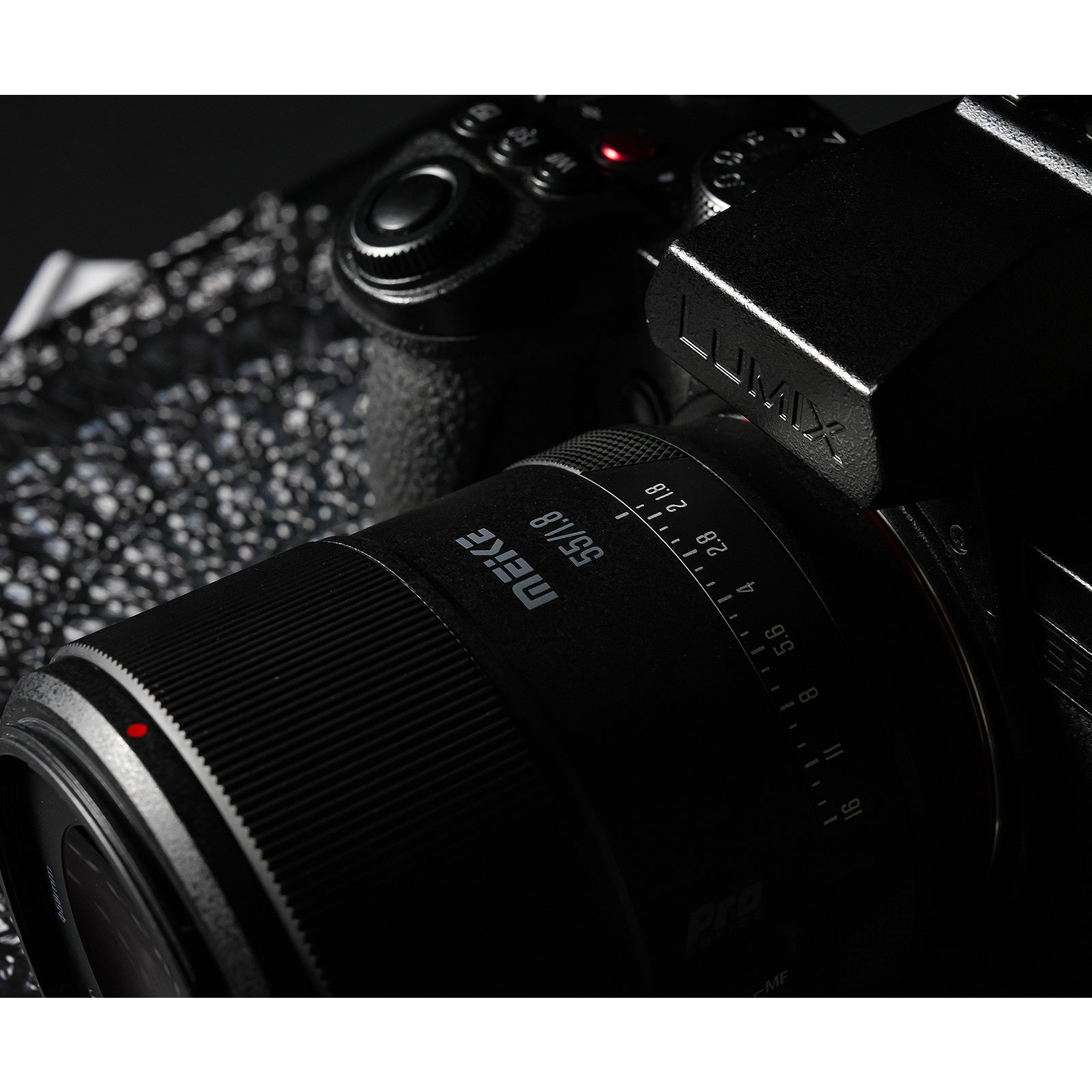 Meike 55mm F1.8 AF Pro STM Autofokus Vollformat Objektiv Portrait für Panasonic L Mount