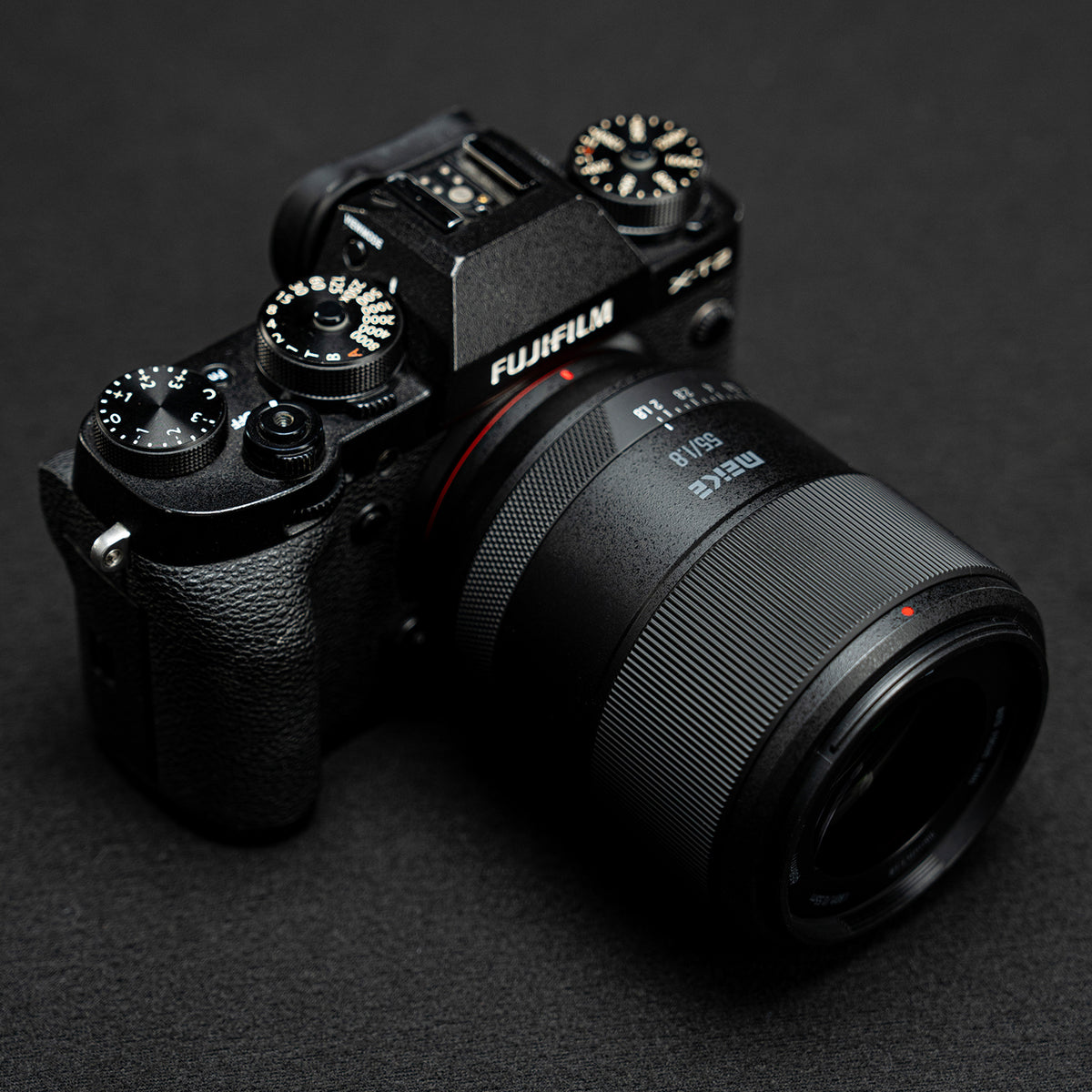 Meike 55mm F1.8 AF Pro STM Autofokus Objektiv Portrait für Fujifilm X Mount