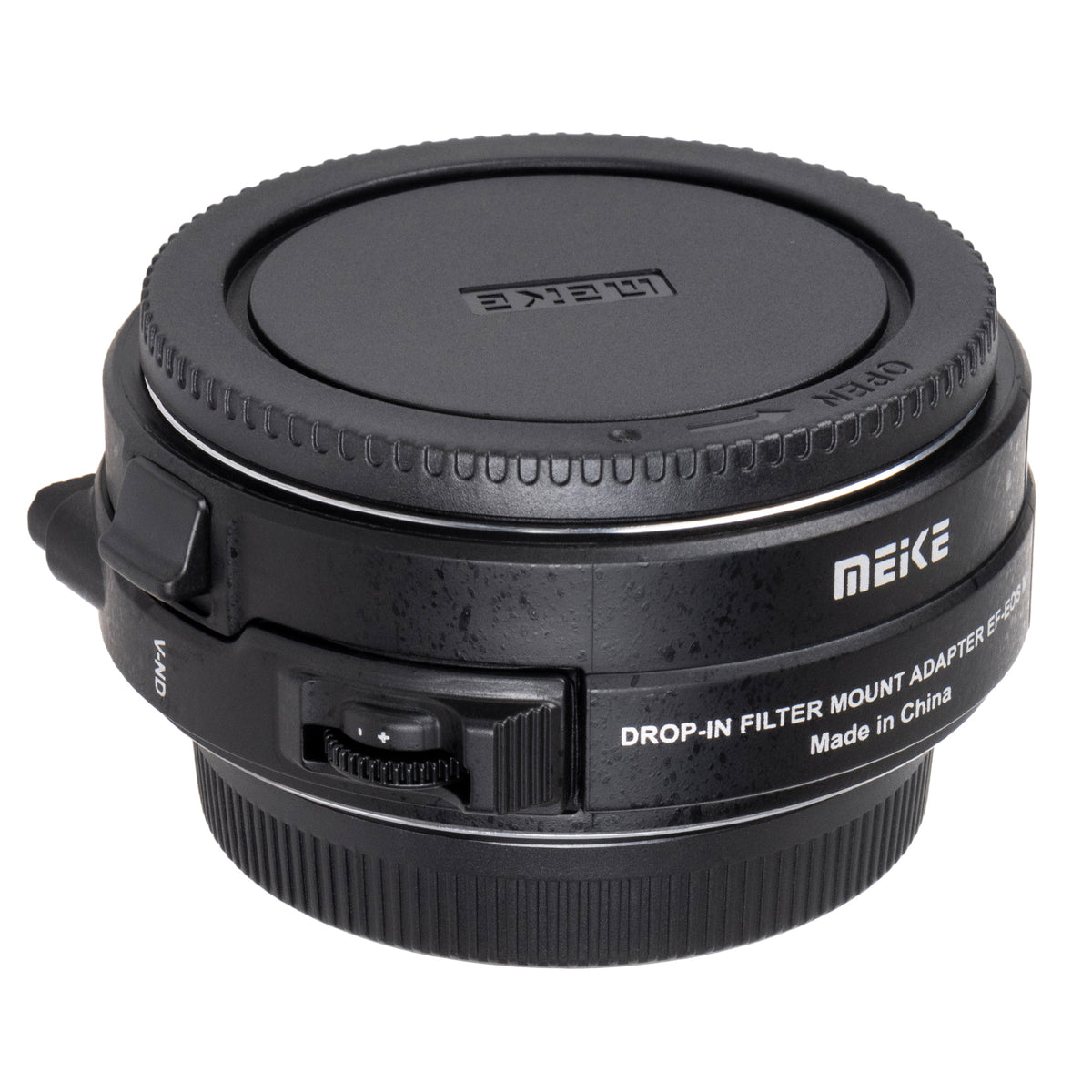 Meike MK-EFTM-C Mount-Adapter für Canon EF auf Canon EOS M Inkl. variablem ND-Filter und klarem UV-Filter
