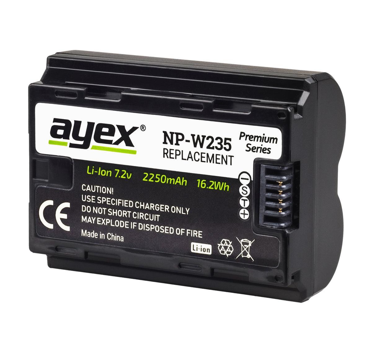 NP-W235 Akku für zB Fujifilm XT-5 XT-4 Leistungsstark längere Laufzeit 2250mAh