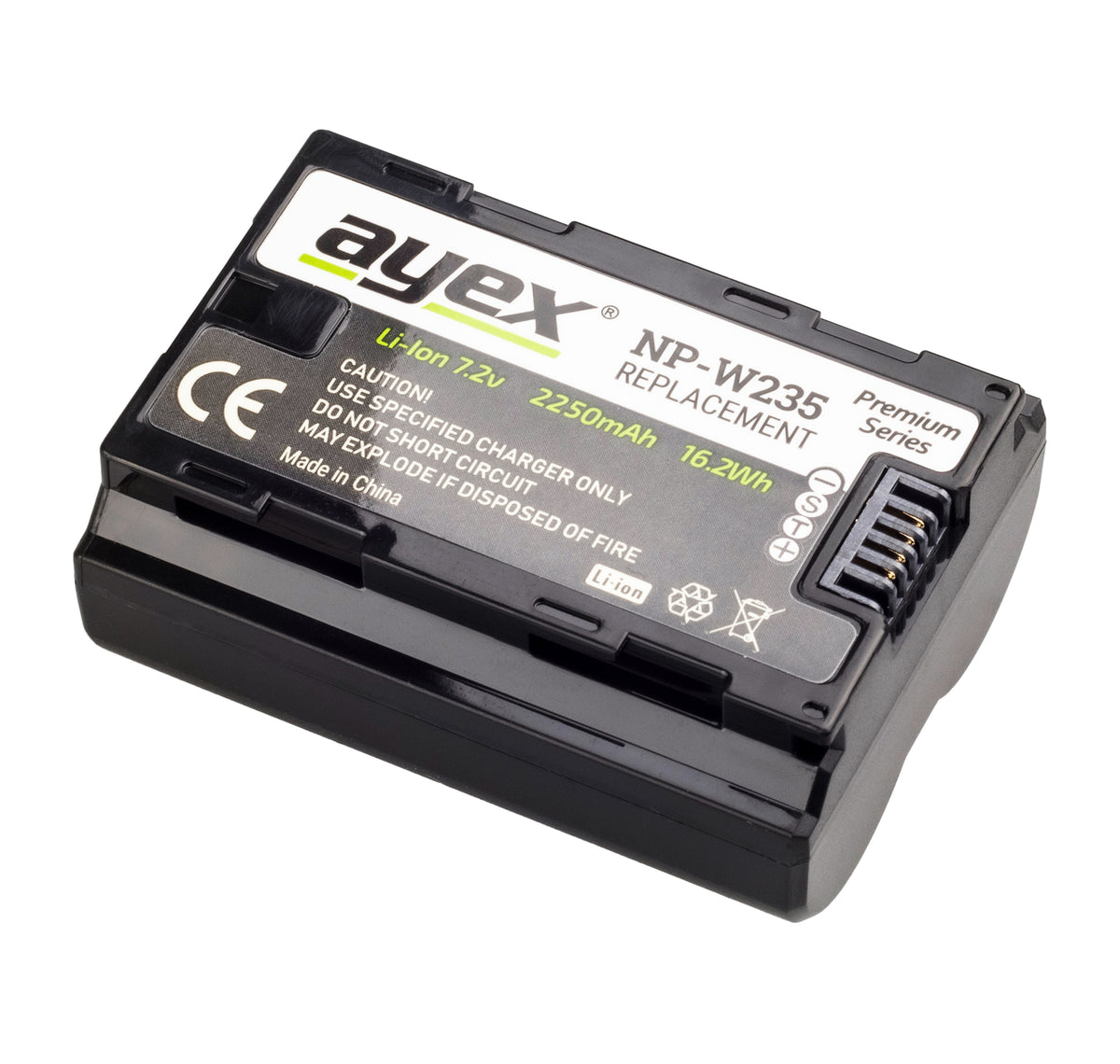 NP-W235 Akku für zB Fujifilm XT-5 XT-4 Leistungsstark längere Laufzeit 2250mAh