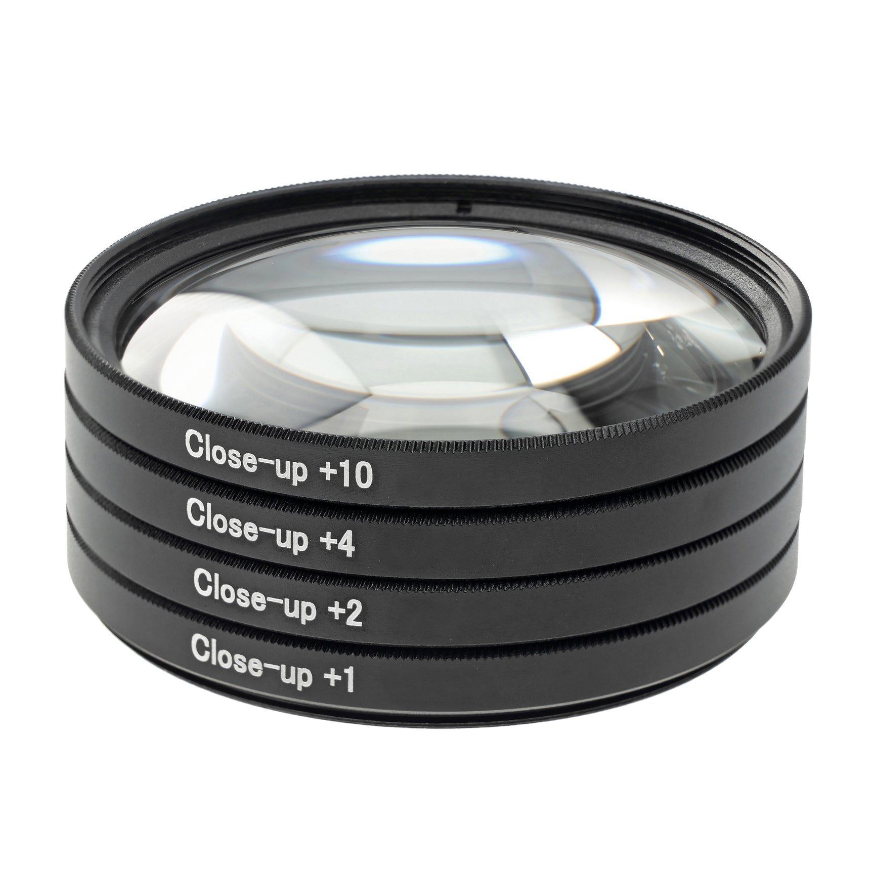 ayex Close up Makro Linsen Set 46mm - 4 teilig (+1, +2, +4, +10)