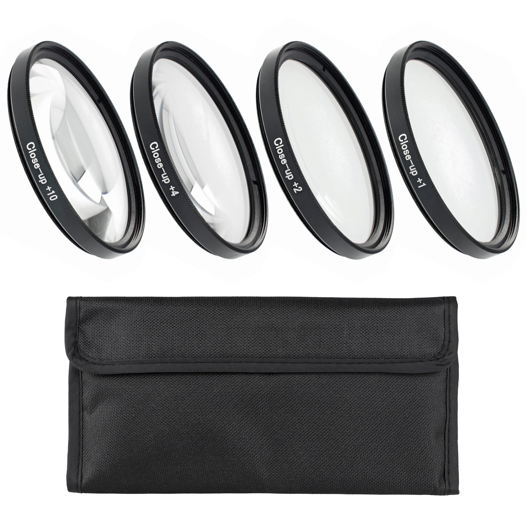 ayex Close up Makro Linsen Set 46mm - 4 teilig (+1, +2, +4, +10)