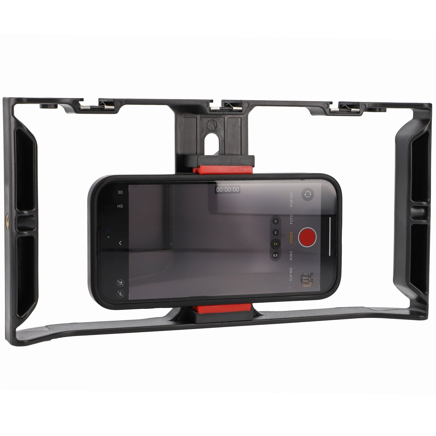 Handyhalterung Smartphone Video Rig Stabilizer für stabile Videoaufnahmen & Vlogging