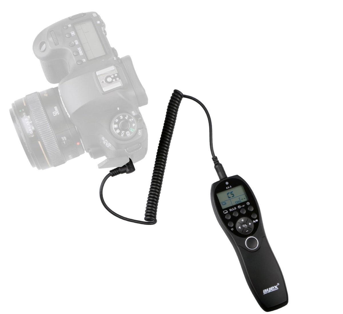 Timer Fernauslöser AX-3 3,5mm Fujifilm X-S10 X-E4 X-T200 Intervallauslöser Timelapse Bulb Serienaufnahme