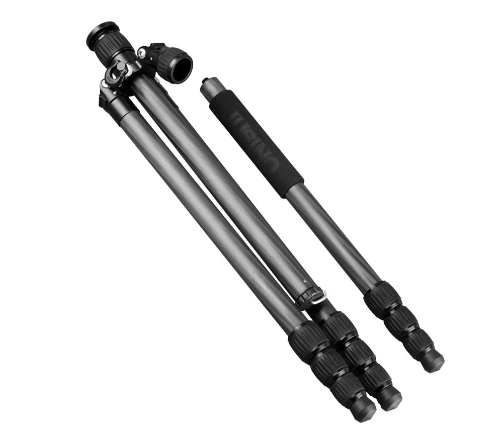 Traveller Stativset Tripod/Monopod JUSINO TK-254 mit robustem Kugelkopf BS-40