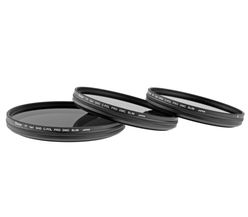 Daisee Variable ND-8 / CPL Kombi Filter 77mm, 8-fach vergütet Slim
