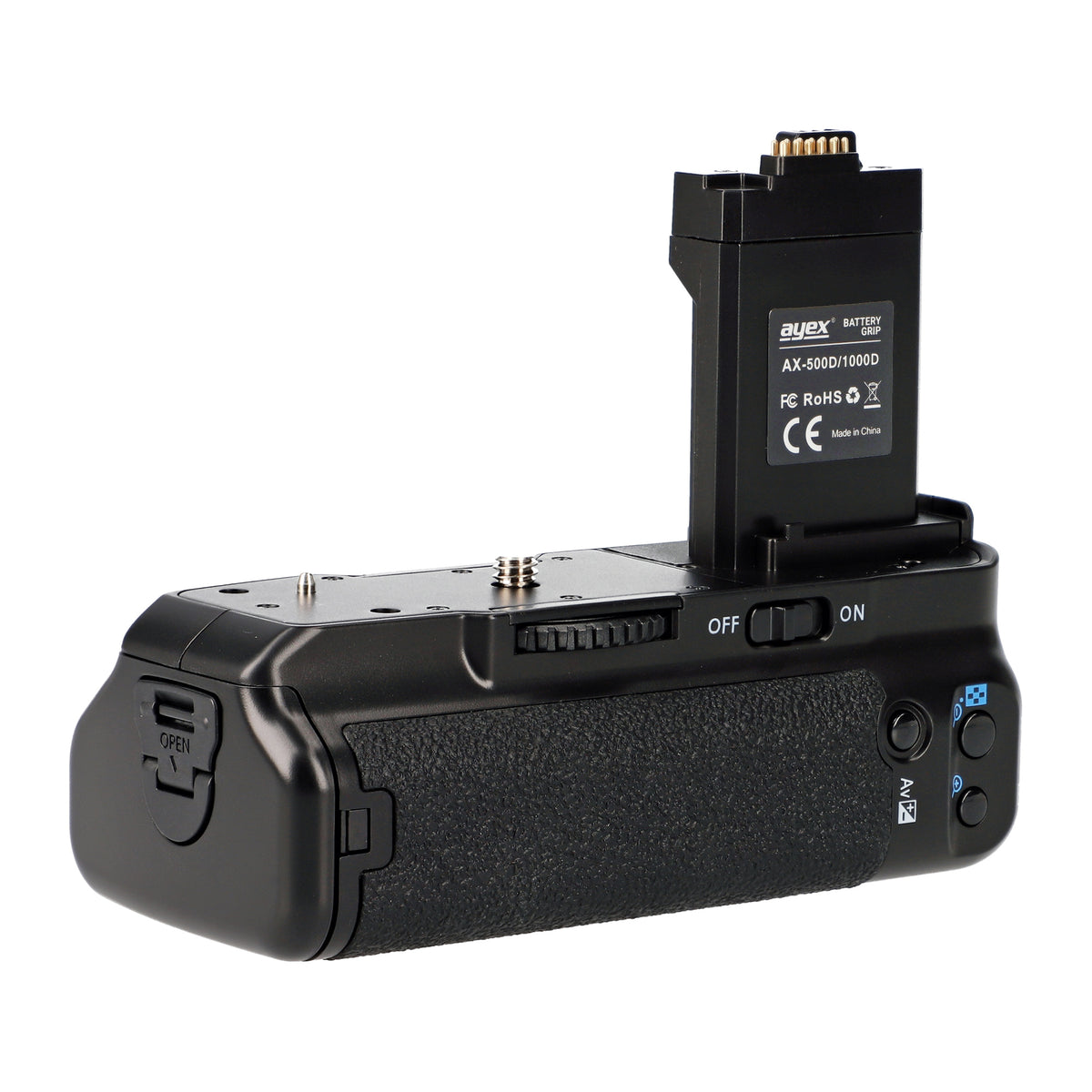 Batteriegriff für Canon EOS 1000D 500D 450D wie BG-E5 Optimal für Hochformat