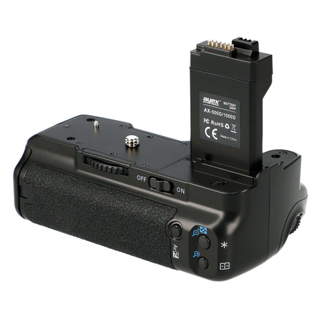 Batteriegriff für Canon EOS 1000D 500D 450D wie BG-E5 Optimal für Hochformat