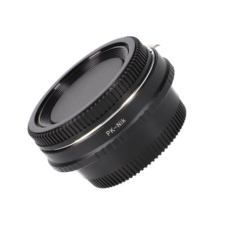Objektivadapter Pentax PK an Nikon + Korrektur Linse