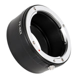Objektivadapter Pentax K-Objektiv an Sony Nex (E-Mount Bajonett)