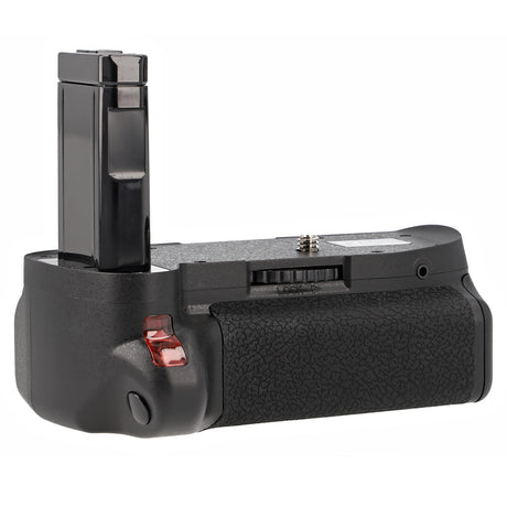 Batteriegriff für Nikon D5100 D5200 mit IR-Fernauslöser Betrieb mit bis zu 2 Akkus Hochformat
