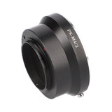 Objektivadapter für Pentax K-Objektiv an Micro Four Thirds