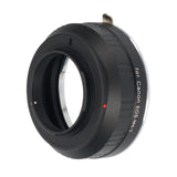 Objektivadapter Canon EF-Objektiv an Micro FourThirds