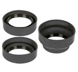 ayex 3 Stufen Sonnenblende 49mm faltbar Gummi Lens Hood