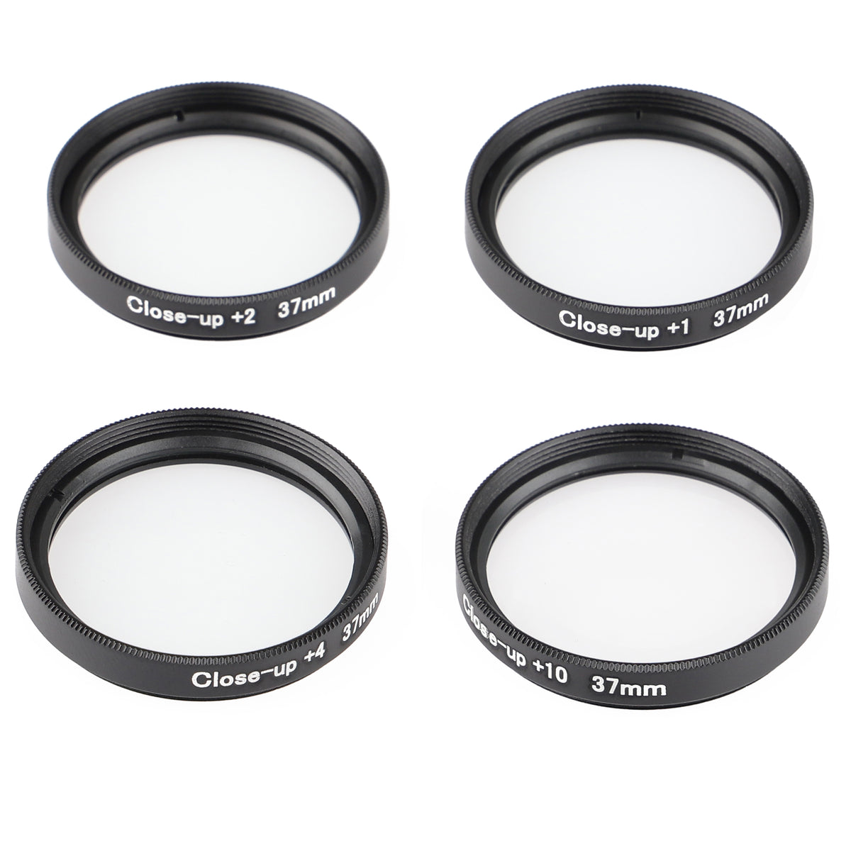 ayex Close up Makro Linsen Set 37mm - 4 teilig (+1, +2, +4, +10)