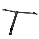 JUSINO Karbon Profi-Videostativ Tripod bis 130cm 18kg belastbar Transporttasche KA-50