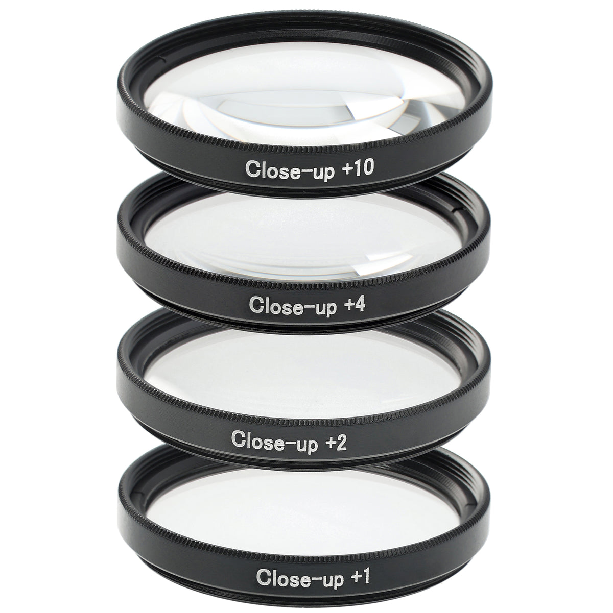 ayex Close up Makro Linsen Set 46mm - 4 teilig (+1, +2, +4, +10)