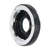 Objektivadapter für Sony/Minolta MD an Canon EOS + Korrektur-Linse