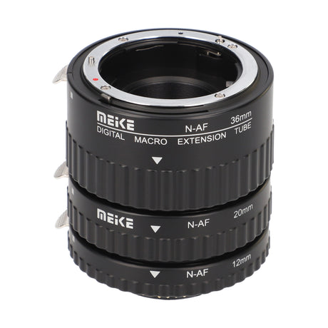 Automatik-Zwischenringe für Nikon F Bajonett Objektive MK-N-AF1-B