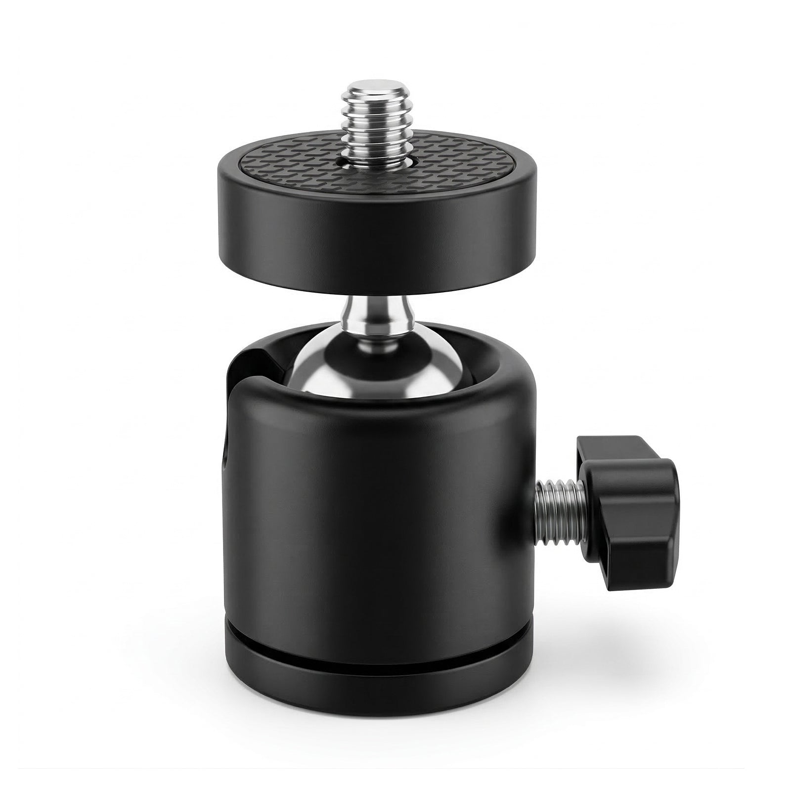 Mini Kugelkopf - 1/4 Zoll auf 3/8 Zoll – kompakter Kamera- & Zubehör-Kugelkopf bis 1 kg