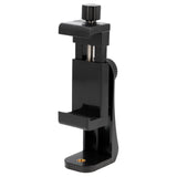 Drehbare Smartphone Halterung mit Schraubklemme & 360° Rotation - Universal Handy Stativhalter für Hochformat & Querformat (57–105 mm)