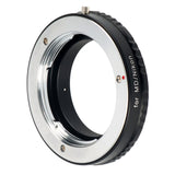 Objektivadapter für Minolta SR-Objektive an Nikon