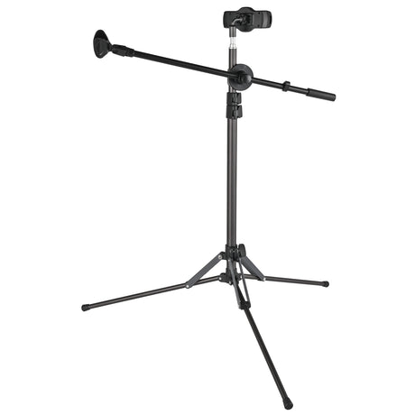 ayex flexibles Mikrofonstativ mit Halter Tablet Smartphonehalterung 1/4 Zoll Spigot Adapter