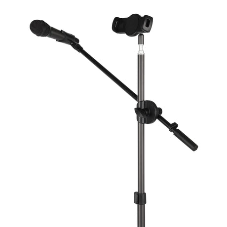 ayex flexibles Mikrofonstativ mit Halter Tablet Smartphonehalterung 1/4 Zoll Spigot Adapter