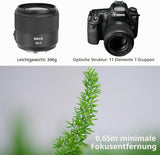 Meike 85mm F1.8 SE Mark II AF STM Objektiv für Canon EF Vollformat Porträtobjektiv
