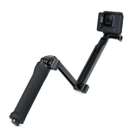 Selfie Stick Monopod mit Stativständer für GoPro & DJI Actionkameras dynamische Aufnahmen